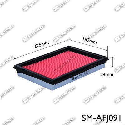 Воздушный фильтр SpeedMate. Артикул SM-AFJ091