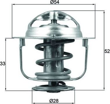 Термостат Mahle Behr. Артикул TX 176 82D
