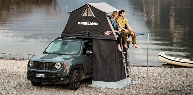 Тамбур к палатке Autohome OVERLAND SMALL SAFARI EXPLORER, тент песочный, до 220 см. Артикул OLS/08A-3S