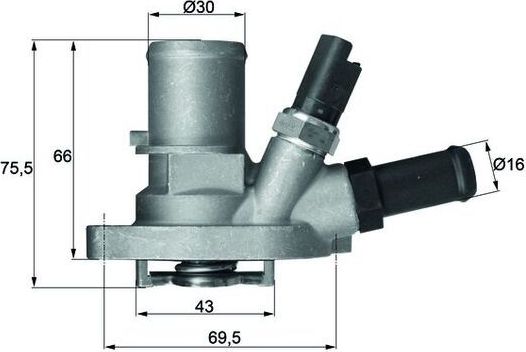 Термостат Mahle Behr. Артикул TI 149 88