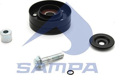 Натяжной ролик (натяжитель) приводного поликлинового ремня Sampa. Артикул 052.206
