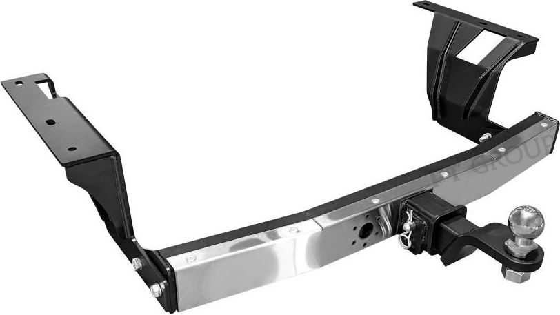 Фаркоп PT Group c накладкой из нержавейки для Honda CR-V III 2006-2012. Американский квадрат. Артикул CRV-07-991124.00