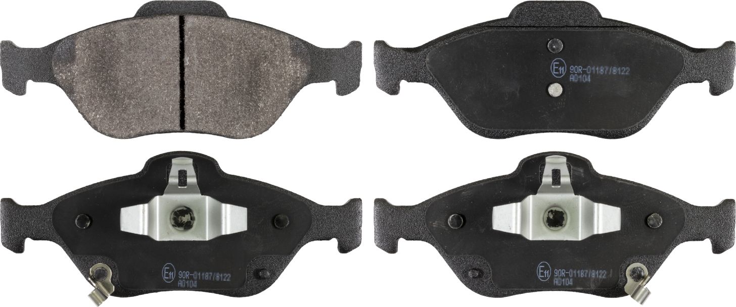 Тормозные колодки Blue Print. Артикул ADT342165