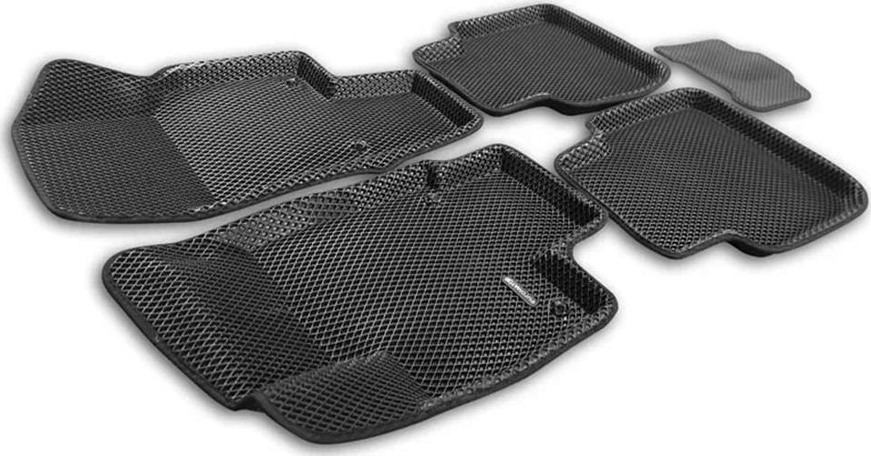 Коврики Euromat 3D EVA для салона Volkswagen Tiguan III L Pro (China Market) 2024-2026. Артикул EM3DEVA-005418