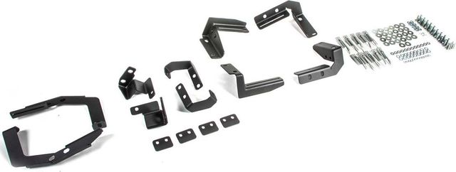 Комплект крепежа к порогам Rival для Hyundai Santa Fe IV поколение 2018-2021. Артикул 9.2307.1