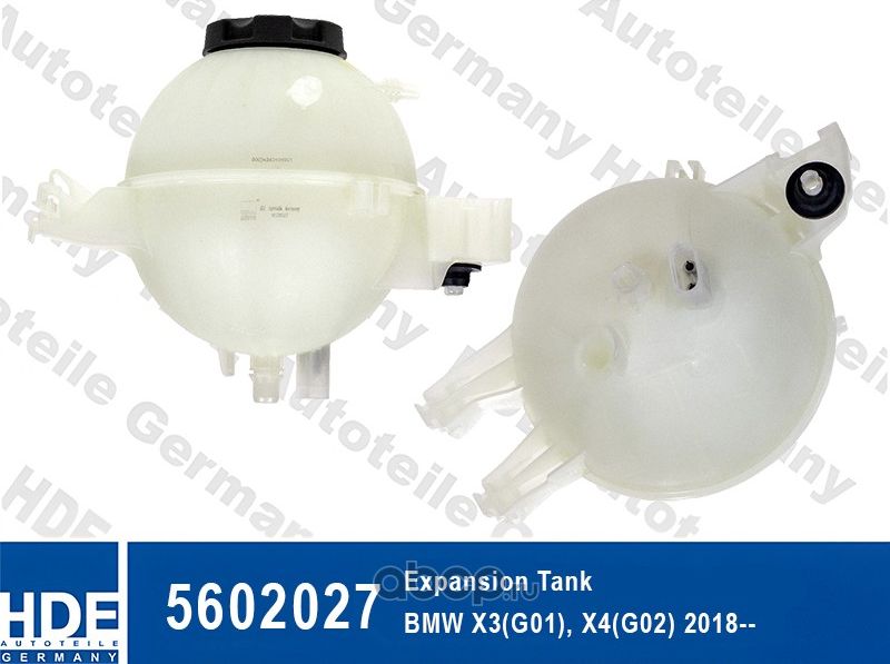 Бачок расширительный BMW X3(G01), X4(G02) 2018 (HDE). Артикул 5602027