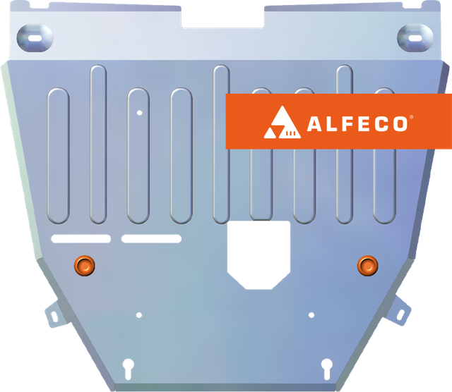 Защита алюминиевая Alfeco для картера и КПП Changan CS55 Plus 2021-2026. Артикул ALF.57.12al