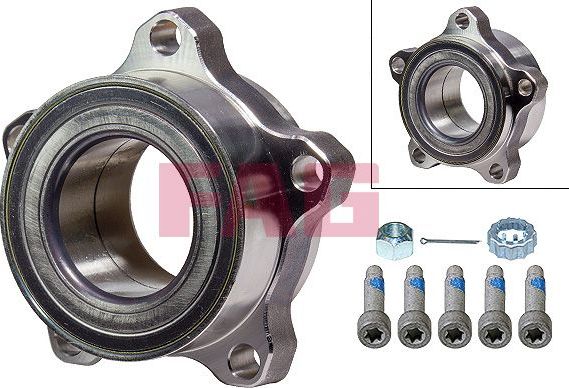 Ступица колеса с интегрированным подшипником Fag. Артикул 713 6789 10