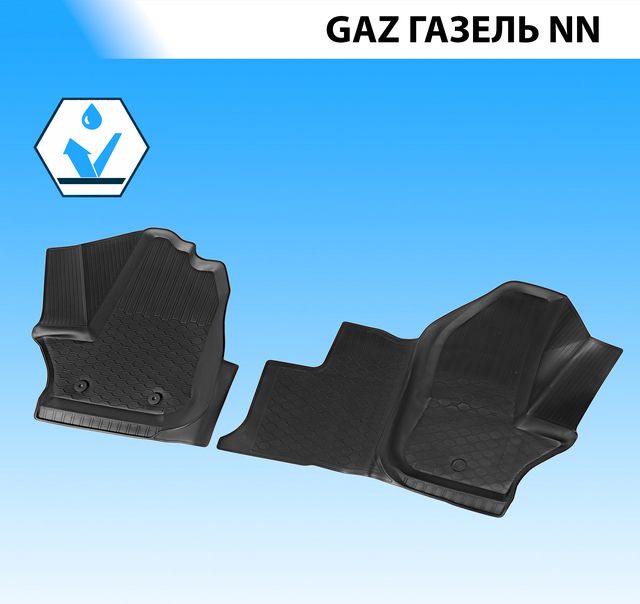 Коврики Rival для салона ГАЗ Газель NN 2019-2026. Артикул 16201001