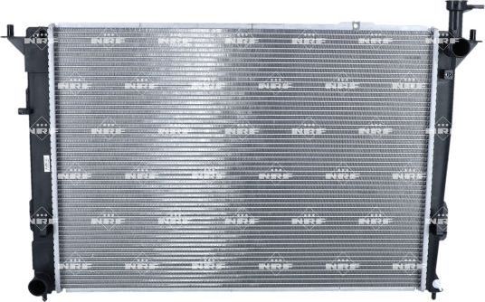 Радиатор охлаждения двигателя NRF (алюминий). Артикул 550091