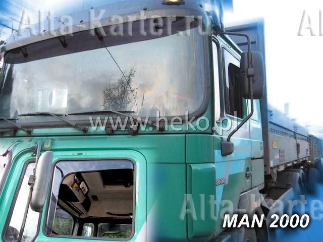 Дефлекторы Heko для окон Man L2000 1996-2001. Артикул 23501