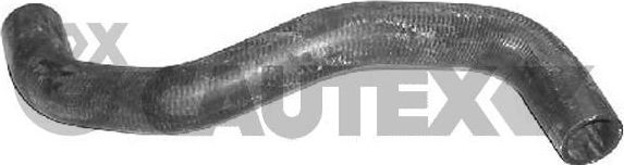 Патрубок радиатора (системы охлаждения) Cautex верхний для Renault Clio II 1998-2013. Артикул 026548