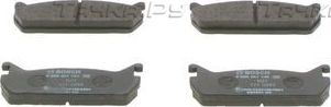 Тормозные колодки Bosch (Low-Metallic) задние для Mazda 323 IV (BG) 1989-1996. Артикул 0 986 461 146