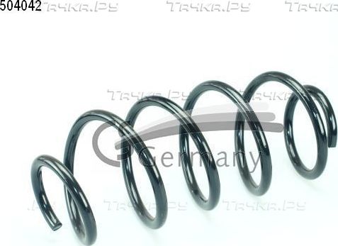 Пружина подвески CS-Germany передняя для Ford Mondeo III 2000-2007. Артикул 14.504.042
