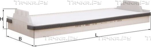 Салонный фильтр Mahle для MAN TGS 2005-2026. Артикул LA 154