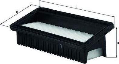 Воздушный фильтр Mahle. Артикул LX 2963