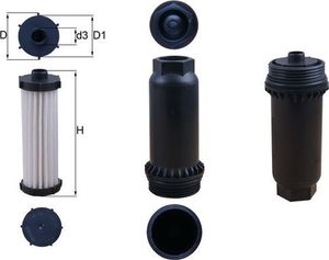 Фильтр АКПП Mahle для Ford Tourneo Connect II 2013-2025. Артикул HX 151KIT