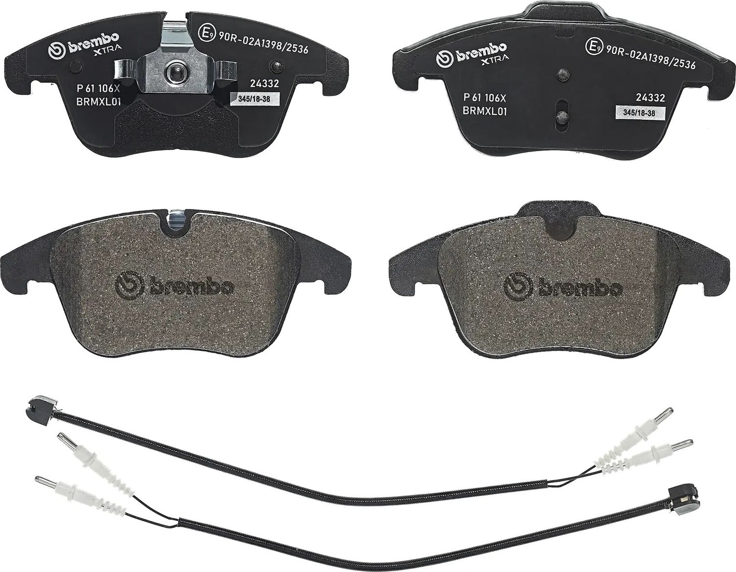 Тормозные колодки Brembo XTRA LINE. Артикул P 61 106X