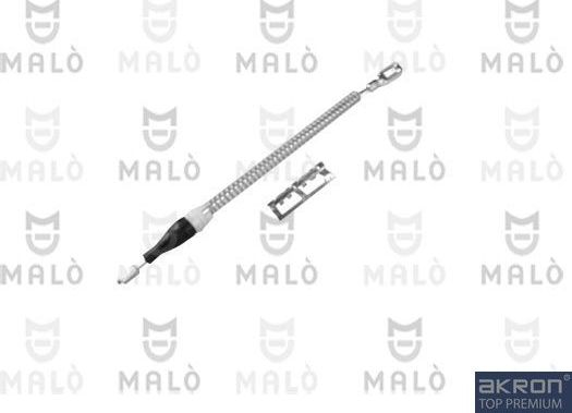 Трос ручника (тросик ручного тормоза) Malò. Артикул 26336