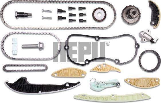 Цепь ГРМ Hepu для Audi A4 IV (B8) 2007-2013. Артикул 21-0308