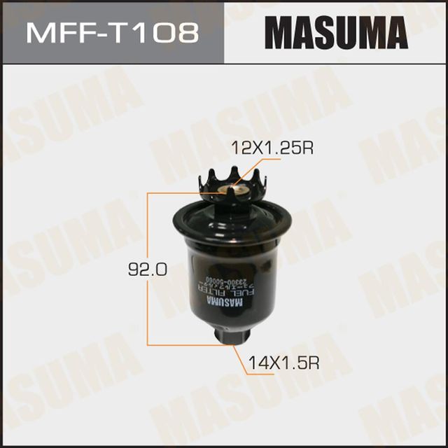 Топливный фильтр Masuma. Артикул MFF-T108