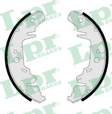 Тормозные колодки LPR задние для Dodge Caravan III 1995-2001. Артикул 07280