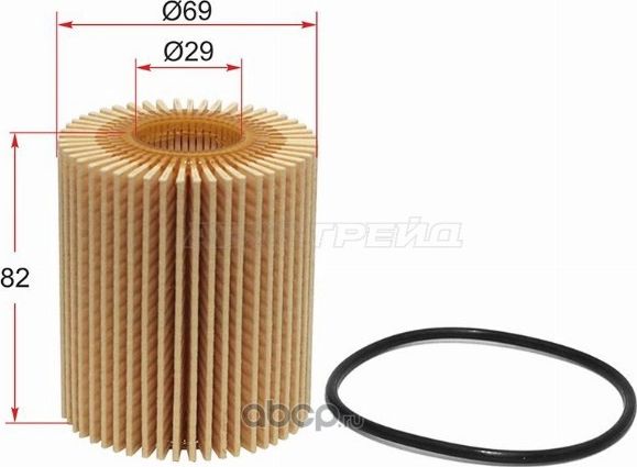 Фильтр масляный картридж LEXUS IS250,GS 3GR-FE, (SAT). Артикул ST0415231080