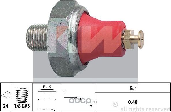 Дат.дав.масл. Mazda 323/626 1,3-2,2i/1,7D/2,0D -98 Toyota Corolla 1,6/1,8/2,0D (Facet). Артикул 500016