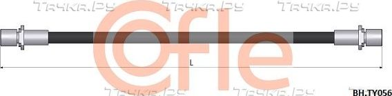Тормозной шланг Cofle задний для Toyota Hilux V 1988-1998. Артикул 92.BH.TY056