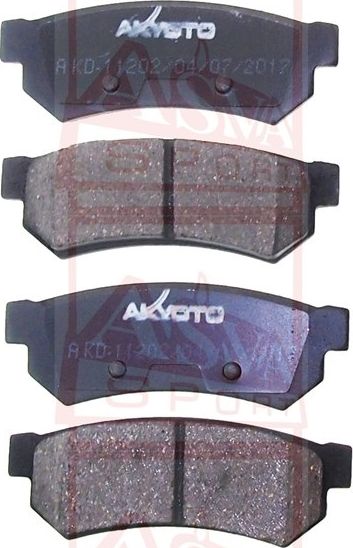 Тормозные колодки Akyoto Packing AKYOTO. Артикул AKD-11202