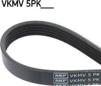 Приводной ремень поликлиновой SKF для Saab 9-3 II 2004-2015. Артикул VKMV 5PK1240