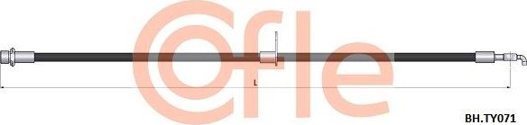 Тормозной шланг Cofle. Артикул 92.BH.TY071