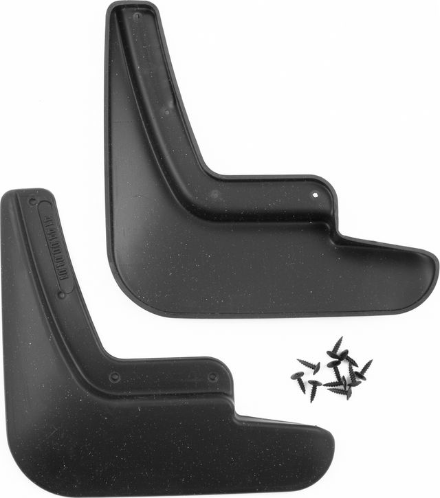 Брызговики Frosch (в пакете) передняя пара для Renault Duster II 2021-2026. Артикул NLF.41.44.F13