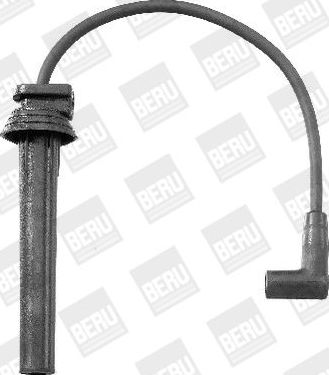 Высоковольтные провода (провода зажигания) (комплект) Beru для MINI Cabrio I (R52) 2004-2008. Артикул ZEF1480