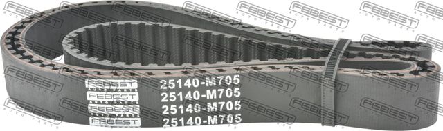 Ремень ГРМ Febest для Renault Espace II 1991-1996. Артикул 25140-M705