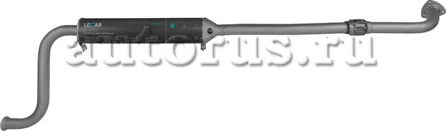 РЕЗОНАТОР 2114,15 ЕВРО-3 ДВ.1,6 (Lecar). Артикул LECAR011252702