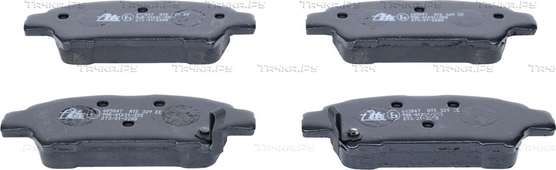 Тормозные колодки ATE задние для Toyota Ipsum II (M20) 2001-2010. Артикул 13.0460-5847.2