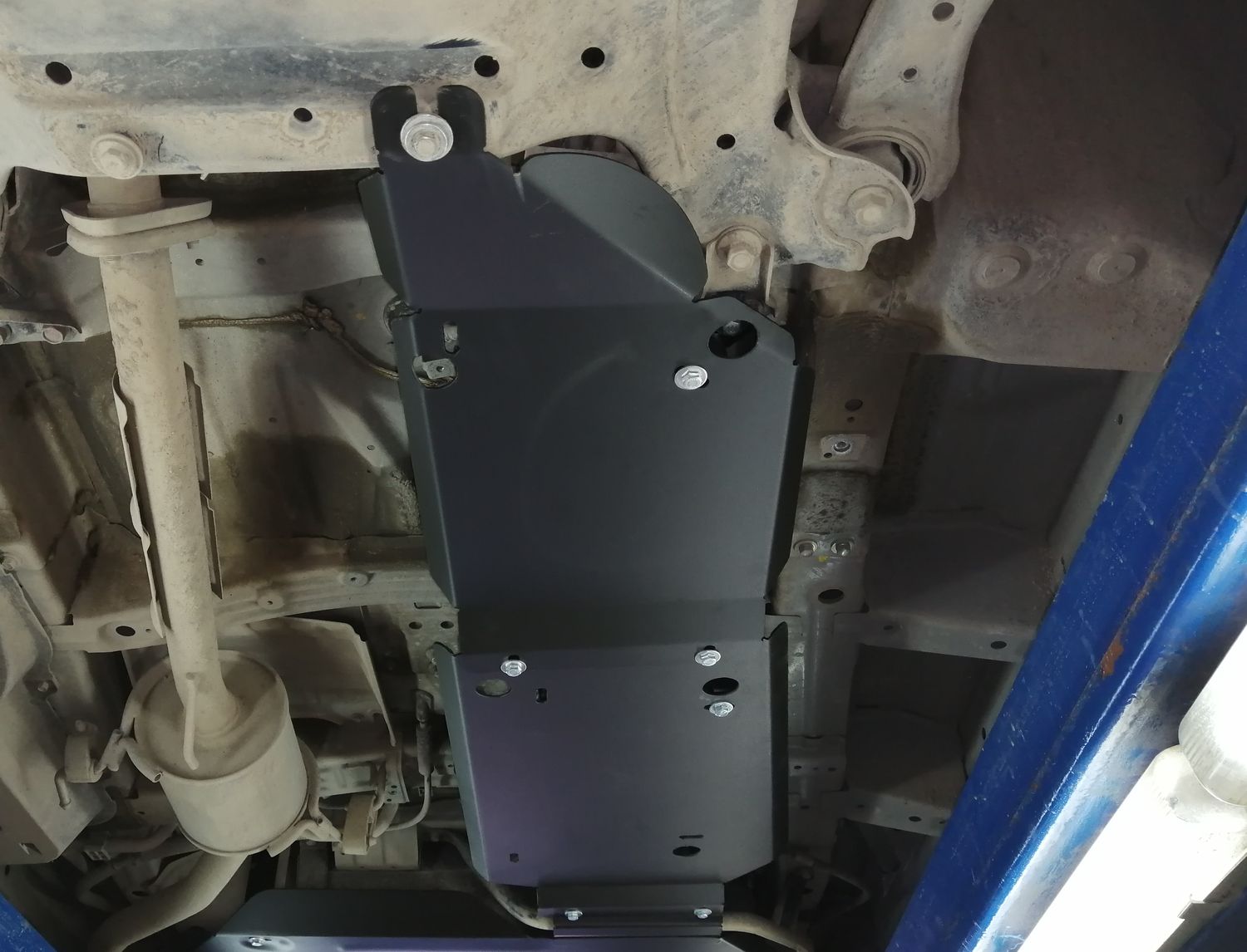 Защита Alfeco для топливопровода Honda Stepwgn IV 2WD 2009-2015. Артикул ALF.09.44