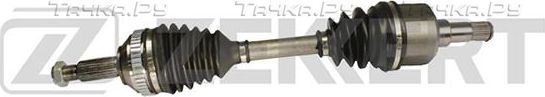 Полуось (привод в сборе, приводной вал) Zekkert. Артикул AW-4229