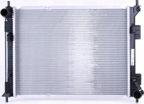 Радиатор охлаждения двигателя Nissens. Артикул 67605