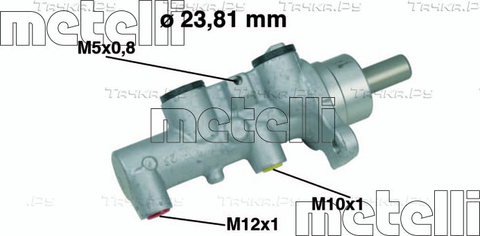 Тормозной цилиндр главный Metelli для Opel Meriva A 2003-2010. Артикул 05-0462