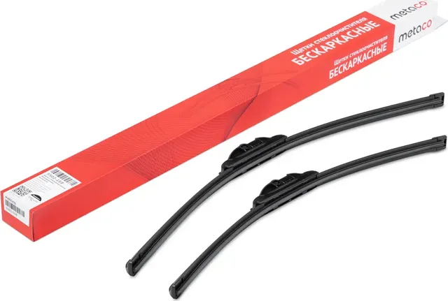 Щетки стеклоочистителя (к-кт) 560/460мм (Metaco). Артикул 9502158