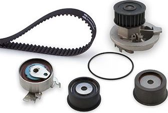 Помпа (водяной насос) с комплектом ремня ГРМ Gates PowerGrip® для Opel Zafira B 2005-2010. Артикул KP35542XS