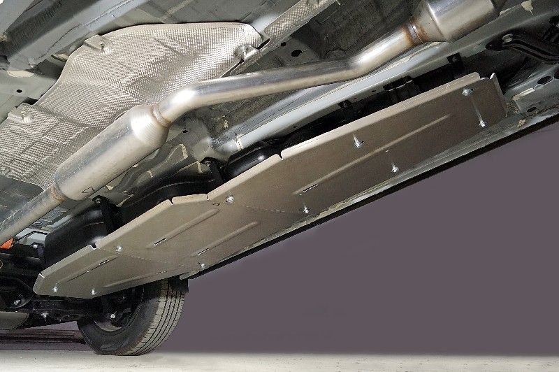 Защита алюминиевая ТСС (4 мм) для бака и адсорбера Changan CS75 Plus 2023-2026. Артикул ZKTCC00615