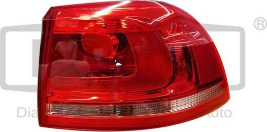 Фонарь задний DPA правый внешний для Volkswagen Touareg II 2010-2018. Артикул 99451835402