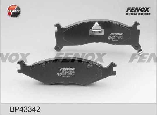 Тормозные колодки Fenox передние для Kia Shuma I 1997-2001. Артикул BP43342