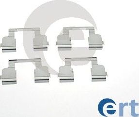 К-КТ УСТАНОВОЧНЫЙ ПЕРЕДНИХ КОЛОДОК ERT. Артикул 420042