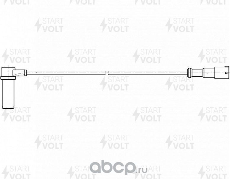 Датчик ABS StartVOLT передний/задний для Mercedes-Benz Atego 2 2004-2013. Артикул VS-ABS 2109