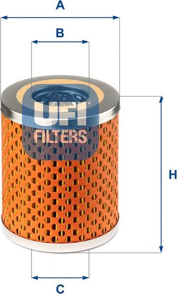 Масляный фильтр UFI. Артикул 25.413.00