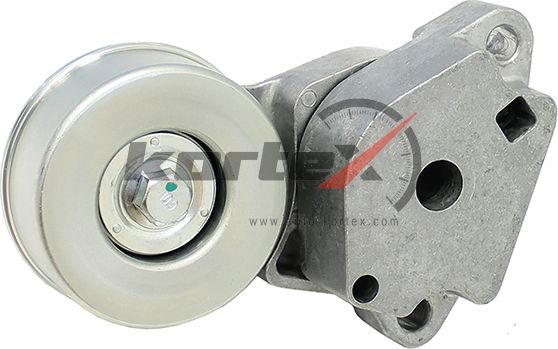 Натяжитель ремня прив. MITSUBISHI L200 2.5D 07- /PAJERO SPORT II 2.5D 08 (Kortex). Артикул KTP2067